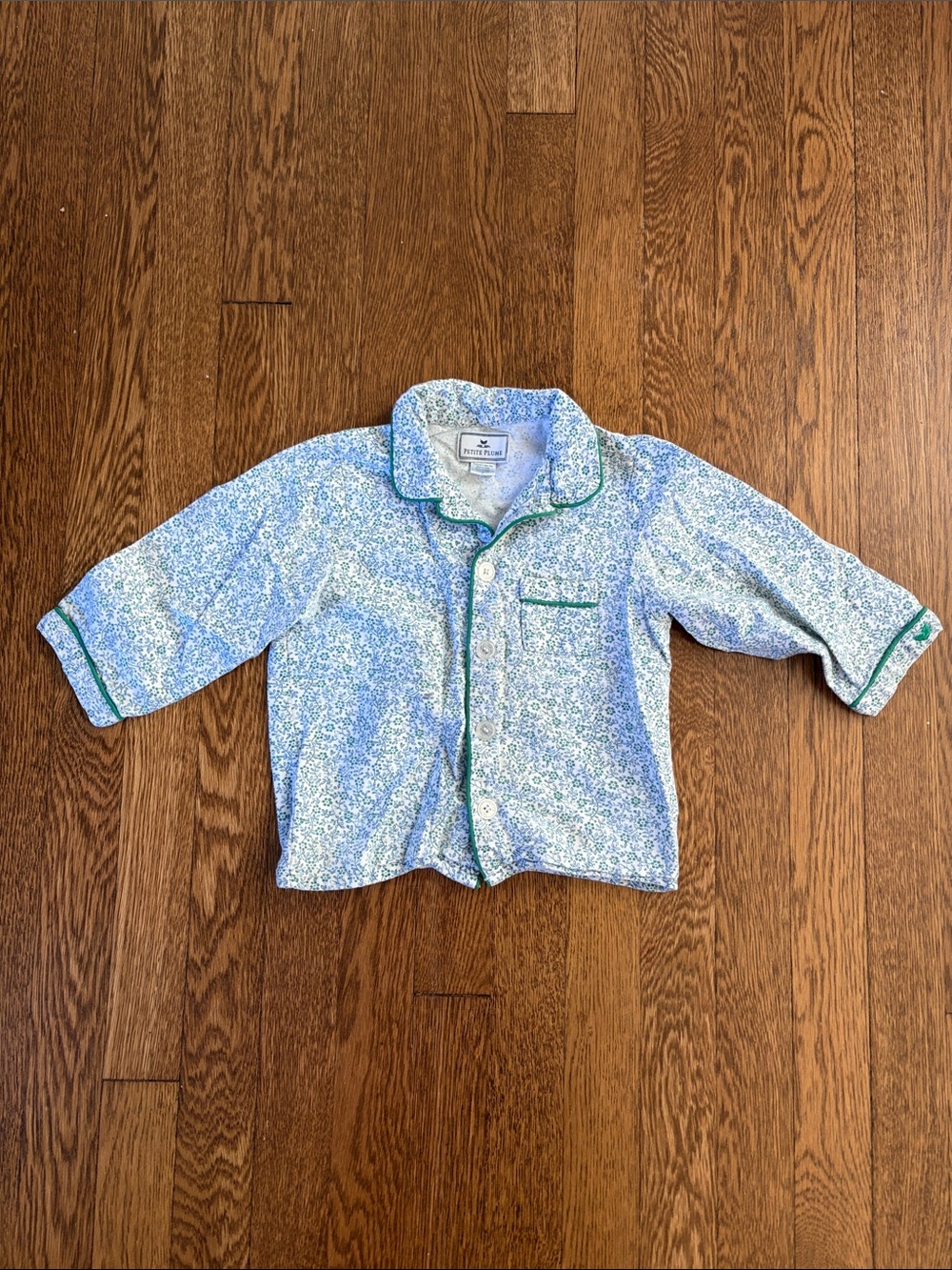 Petite Plume size 3 Unisex Stafford Floral Pajama Top